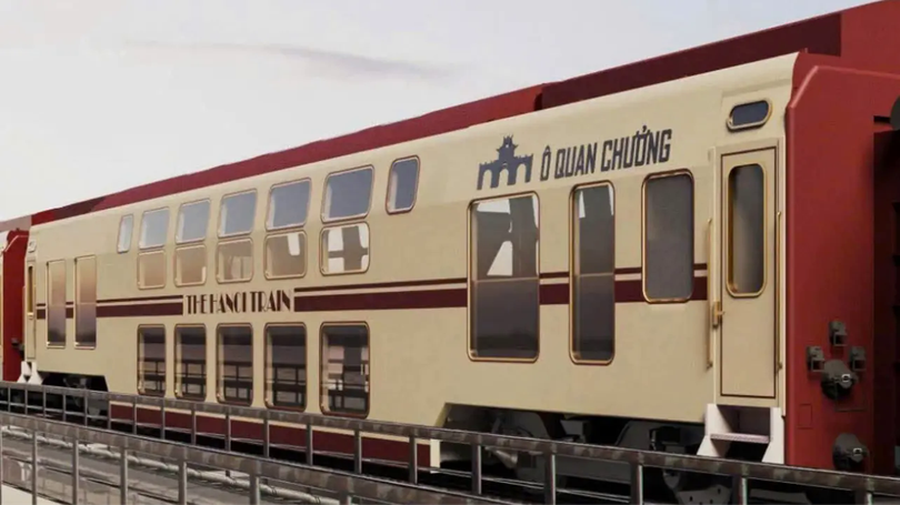 Đoàn tàu The Hanoi Train sắp đi vào hoạt động