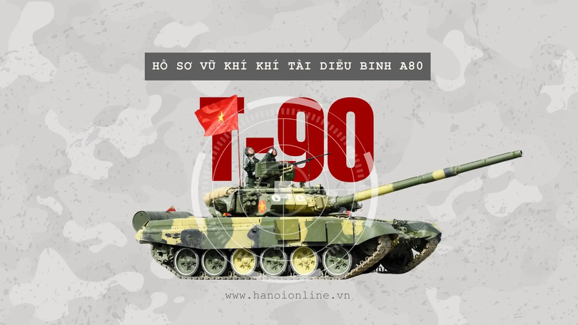 Diễu binh A80: ‘Chiến tăng’ T-90 mạnh cỡ nào?