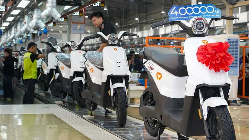 Yadea muốn nâng tỷ lệ nội địa hóa lên 90%