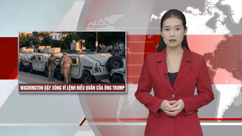 Washington dậy sóng vì lệnh điều quân của ông Trump | Nhìn ra thế giới | 15/08/2025