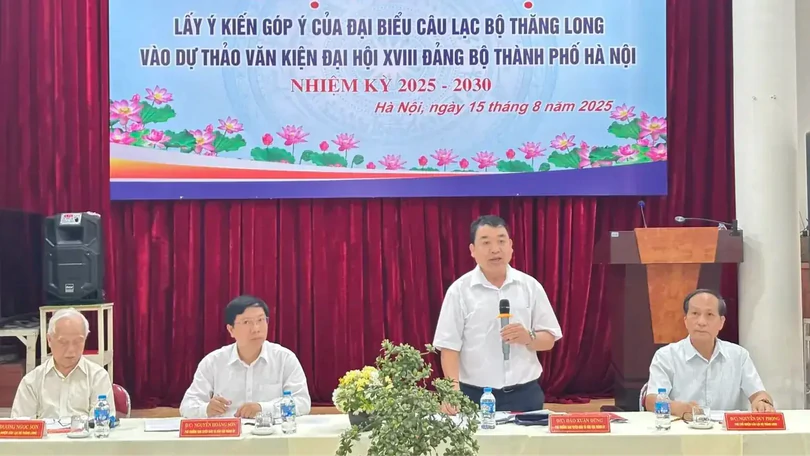 Nhiều ý kiến tâm huyết với dự thảo báo cáo chính trị