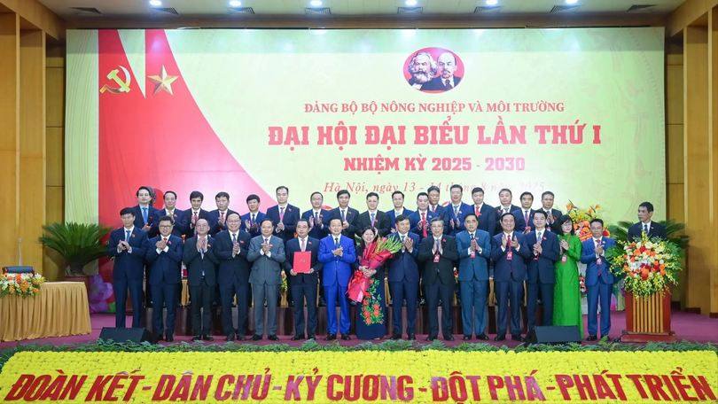 Đại hội Đảng bộ Bộ Nông nghiệp và Môi trường lần thứ I