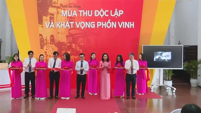 Triển lãm 'Mùa thu độc lập và khát vọng phồn vinh'