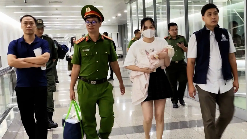 Dẫn giải vợ 'Mr Hunter' từ Thái Lan về Việt Nam