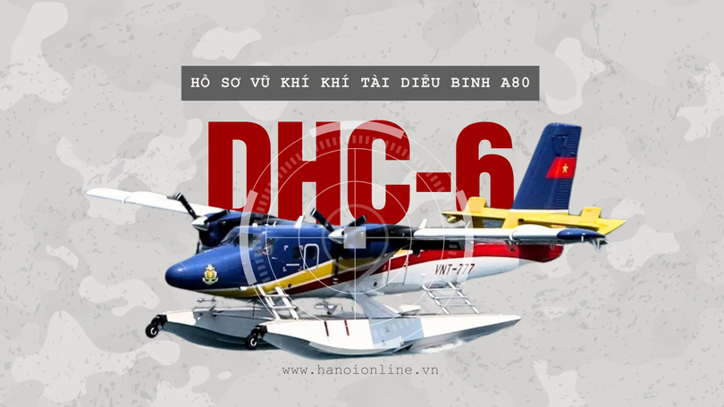 Diễu binh A80: DHC-6 lưỡng cư cất hạ cánh trên biển gây ấn tượng