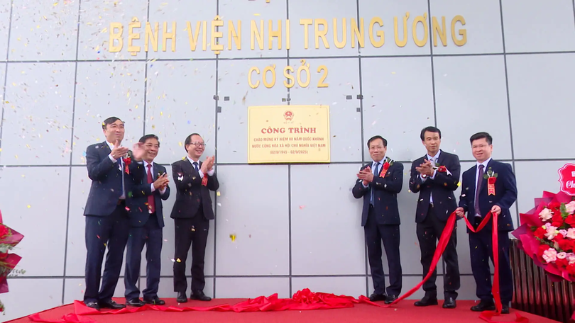 Bệnh viện Nhi Trung ương cơ sở 2 đi vào hoạt động
