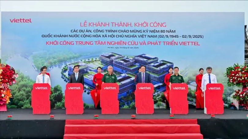 Khởi công Trung tâm Nghiên cứu và Phát triển Viettel