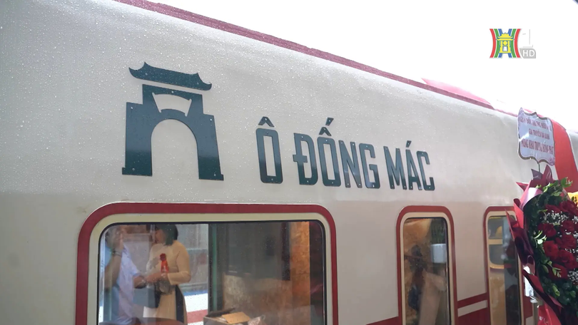 Du lịch mới: tàu ‘Hà Nội 5 cửa ô’ đưa vào vận hành