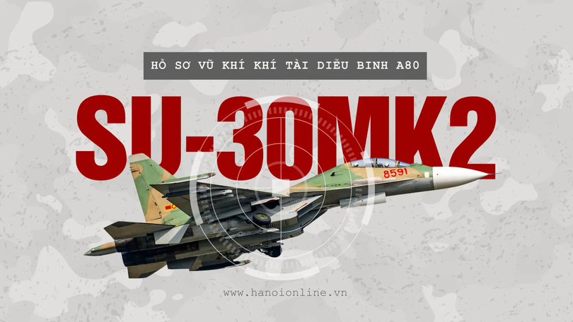 Diễu binh A80: 'Hổ mang chúa' Su-30MK2 của Việt Nam