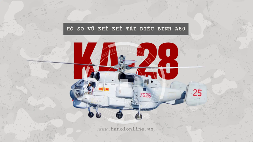 Diễu binh A80: Ka-28 trực thăng săn ngầm hiệu quả