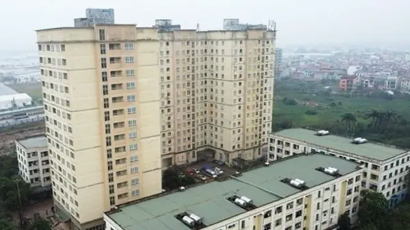 Khu nhà ở công nhân Kim Chung còn 600 phòng để trống