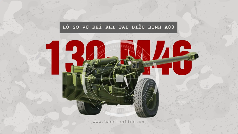 Diễu binh A80: M46 – Hỏa lực tầm xa của pháo binh