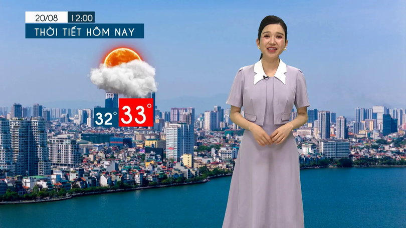 Dự báo thời tiết tối | 20/08/2025