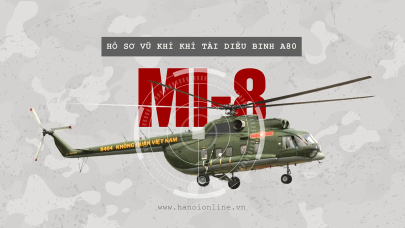 Diễu binh A80: Mi-8 bền bỉ và đa năng