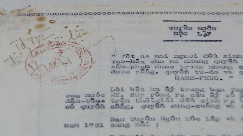 Tuyên ngôn Độc lập - Bảo vật thiêng liêng của Việt Nam | HANOI Review | 23/08/2025