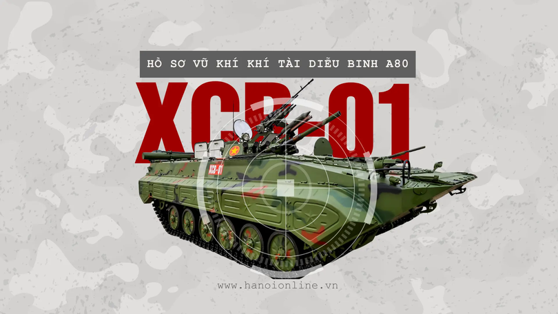 Diễu binh A80: XCB-01 cơ động đa địa hình