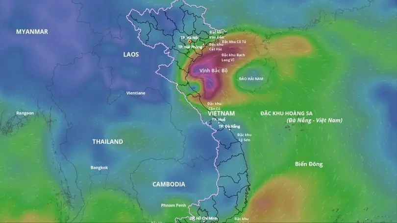 Nghệ An – Hà Tĩnh hứng trọn sức gió bão Kajiki
