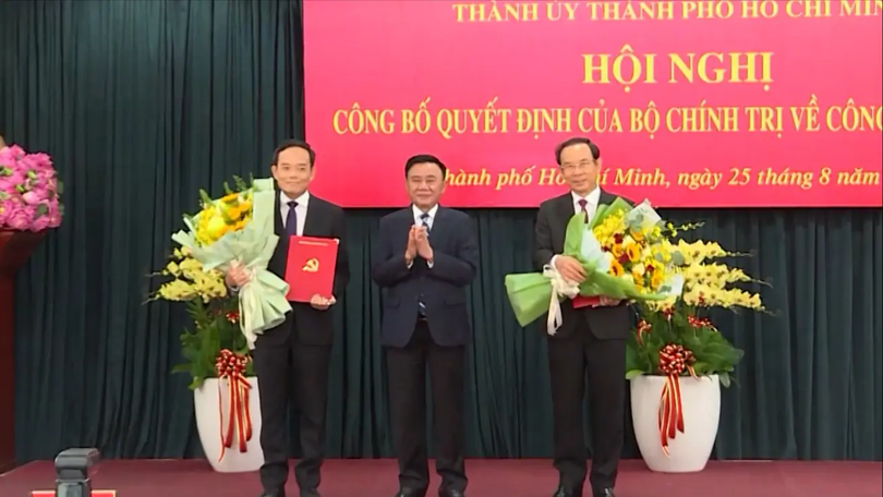 Ông Trần Lưu Quang làm Bí thư Thành ủy TP Hồ Chí Minh