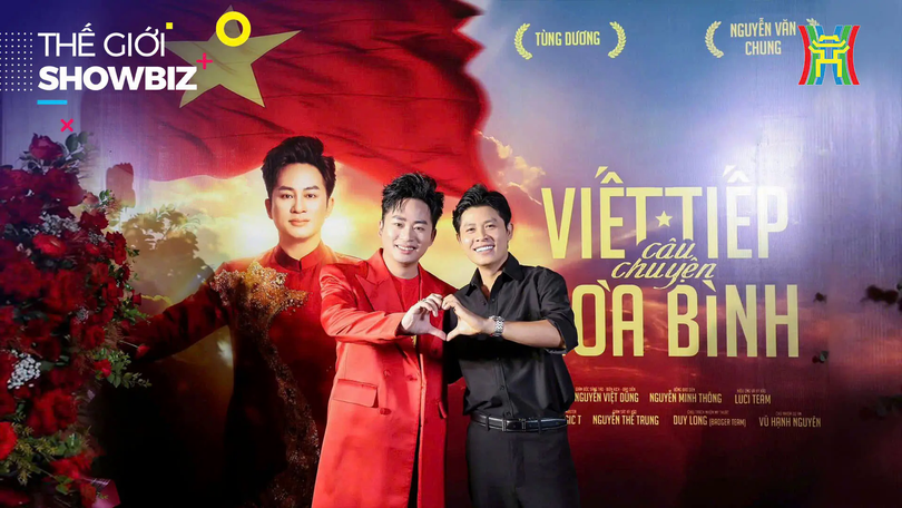 Tùng Dương 'Viết tiếp câu chuyện hòa bình' bằng tình yêu nước | Thế giới Showbiz | 25/08/2025