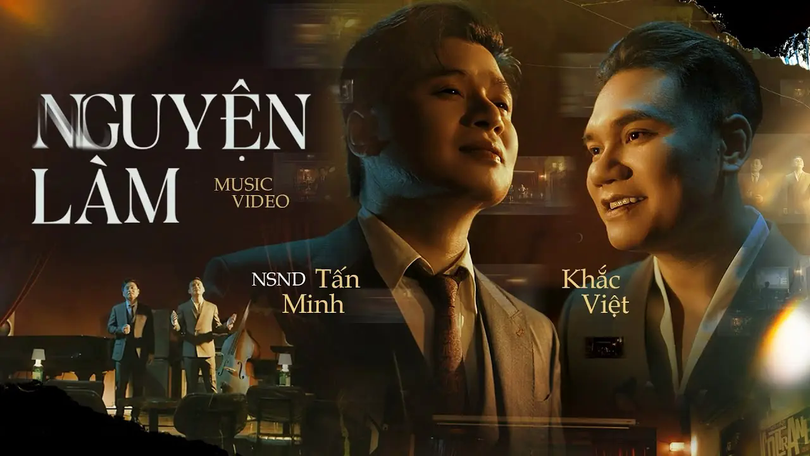 NSND Tấn Minh, Khắc Việt lần đầu kết hợp âm nhạc