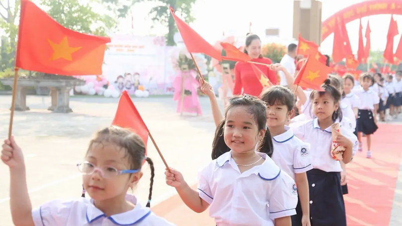 Học sinh Hà Nội học kỹ năng sống ngay sau khai giảng