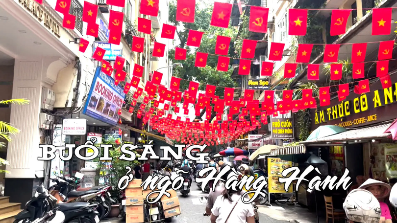 Buổi sáng ở ngõ Hàng Hành | Nhịp sống Hà Nội | 27/08/2025