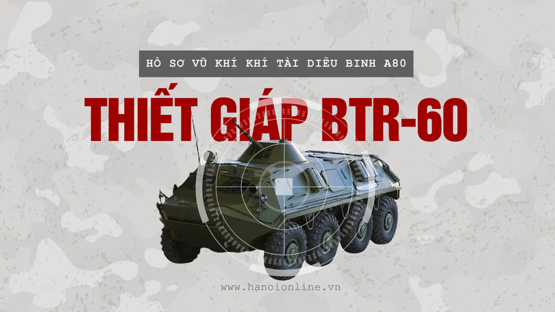 Diễu binh A80: BTR-60 Thiết giáp cơ động rẽ sóng