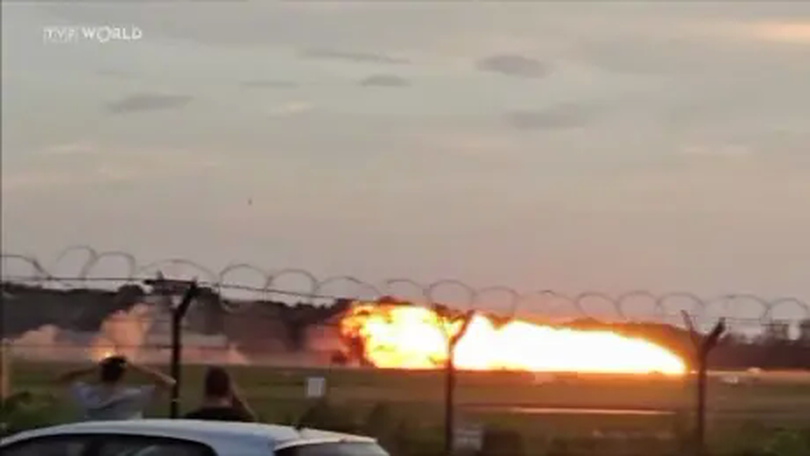 F-16 rơi khi tập luyện ở Ba Lan