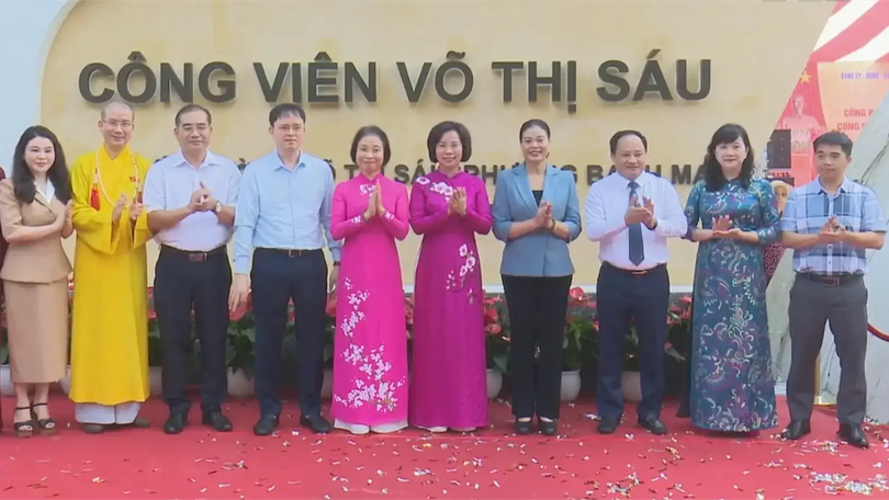 Công viên Tuổi trẻ chính thức mang tên Võ Thị Sáu