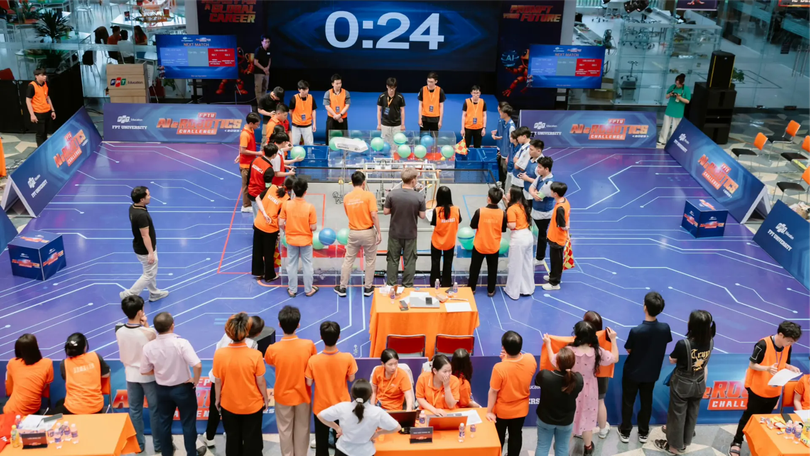Sân chơi AI & Robotics cho học sinh THPT