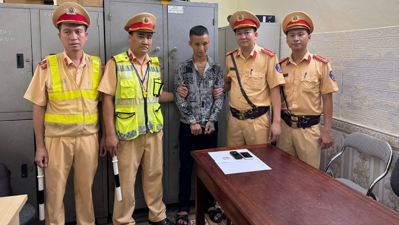 Cảnh sát Giao thông bắt giữ đối tượng mang ma tuý