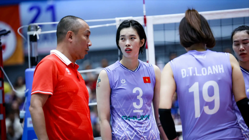Bóng chuyền nữ Việt Nam giành HCB chặng 1 Sea V.League