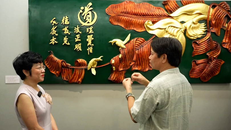 Những mảnh ghép nghệ thuật của người nghệ nhân tài hoa