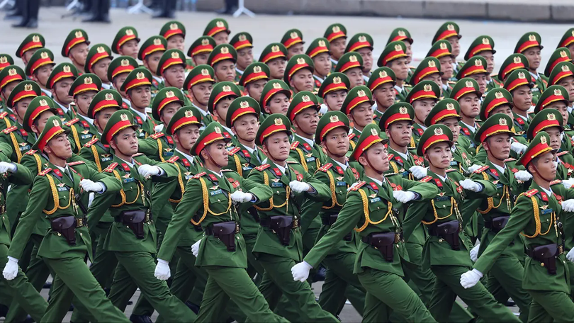 Buổi tổng duyệt thắm tình quân dân