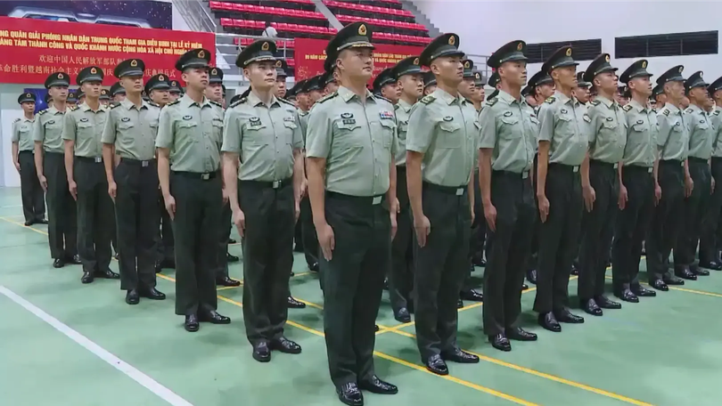 4 khối quân nhân nước ngoài sẵn sàng ngày tổng duyệt