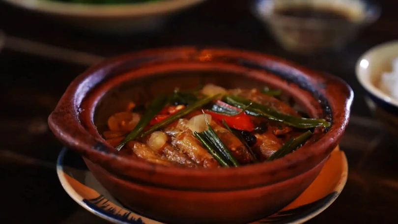 Cá bống kho lá gừng
