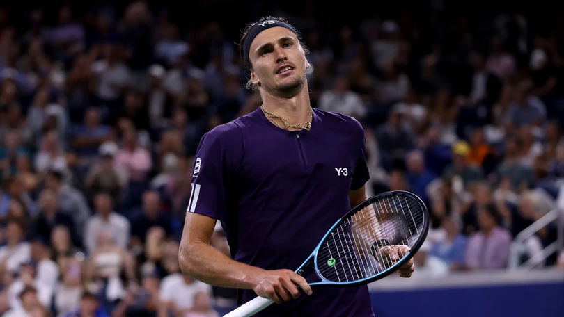 Alexander Zverev chia tay US Open 2025