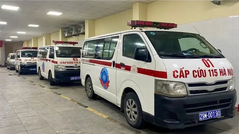 Cấp cứu 115 Hà Nội ứng trực phục vụ dịp Quốc khánh