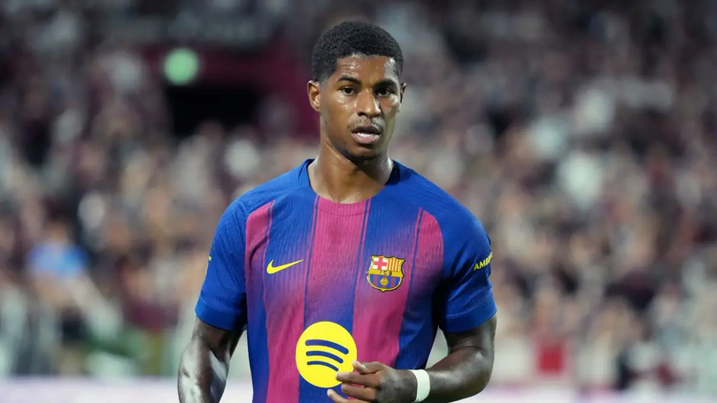 Marcus Rashford có bàn thắng đầu tiên cho Barcelona