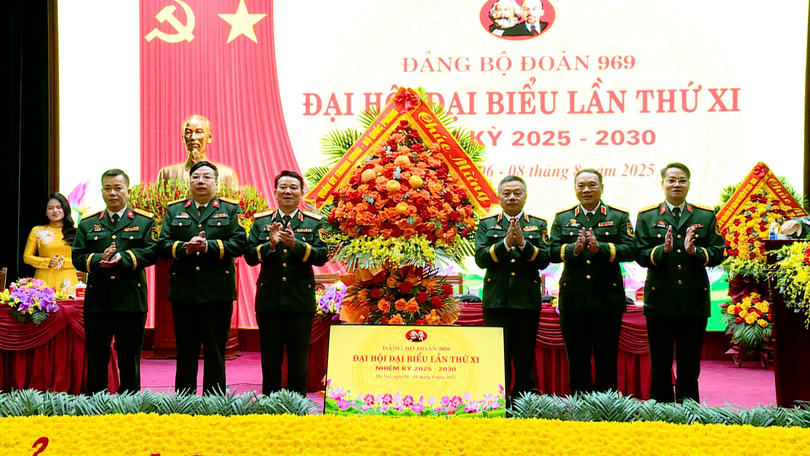 Xây dựng Đảng bộ Đoàn 969 tiêu biểu, vững mạnh