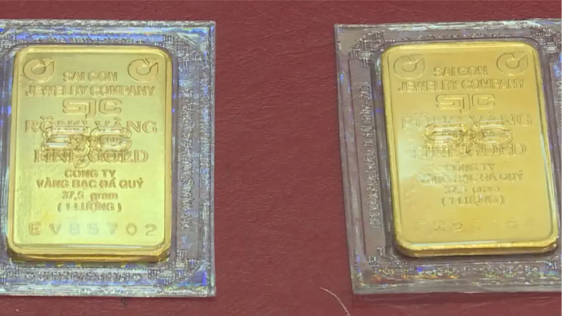 Giá vàng trong nước phi mã gần 50% chỉ sau một năm