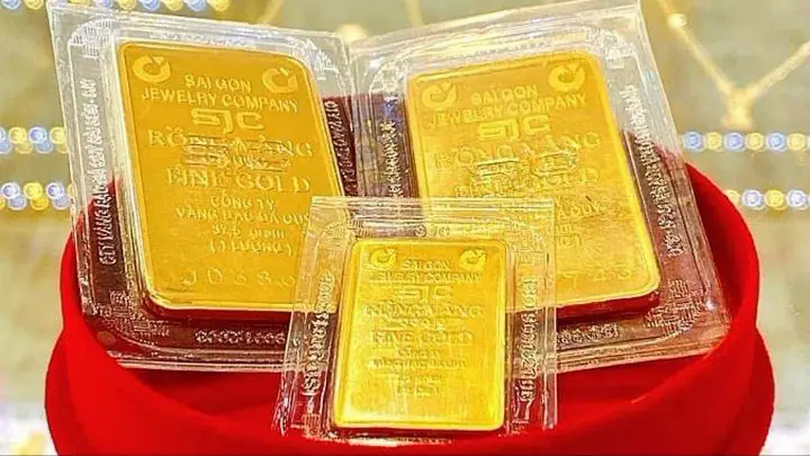 Giá vàng trong nước lập đỉnh 124 triệu đồng/lượng