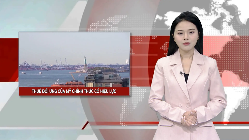 Thuế đối ứng của Mỹ chính thức có hiệu lực | Nhìn ra thế giới | 08/08/2025