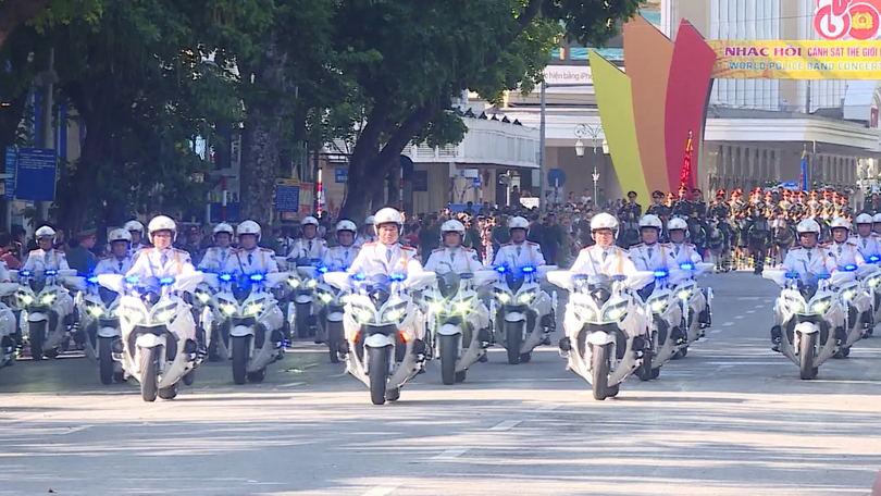 Khai mạc Nhạc hội Cảnh sát thế giới năm 2025 tại Việt Nam