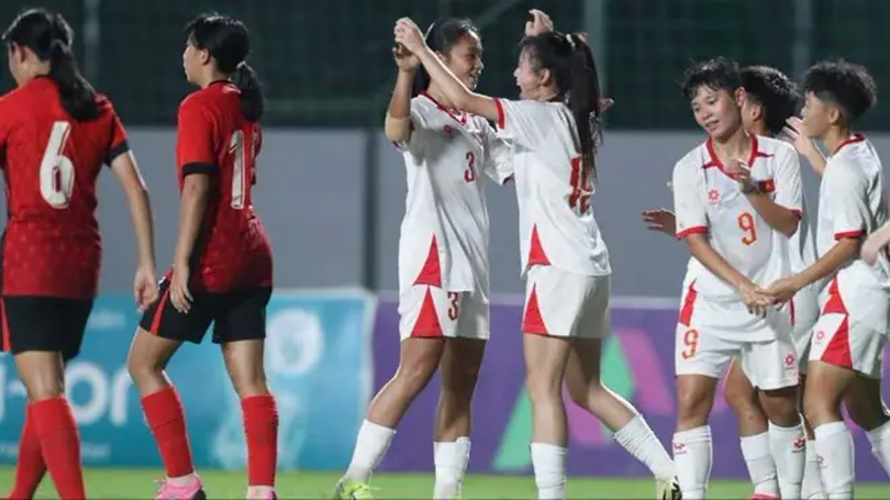 U20 nữ Việt Nam chơi tốt ở vòng loại U20 châu Á