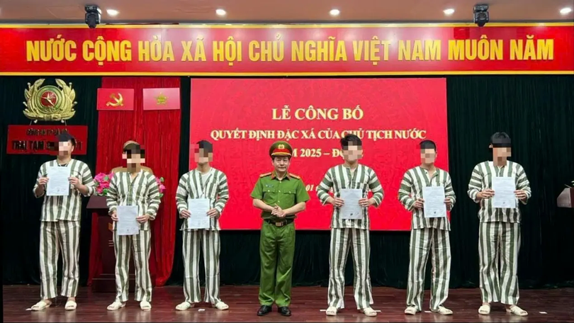 Chính sách khoan hồng lan tỏa: 176 phạm nhân được đặc xá