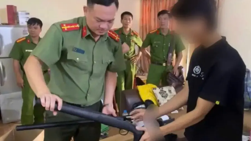 Xử lý đối tượng rao bán súng bắn bi nguy hiểm