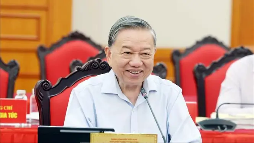 Tổng Bí thư Tô Lâm chủ trì họp với Đảng ủy Chính phủ