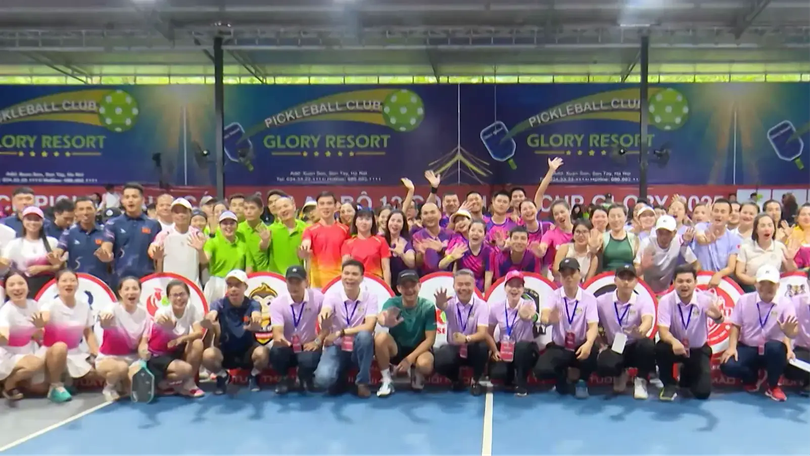 Hai ngày sôi động cùng Pickleball tại Glory Resort