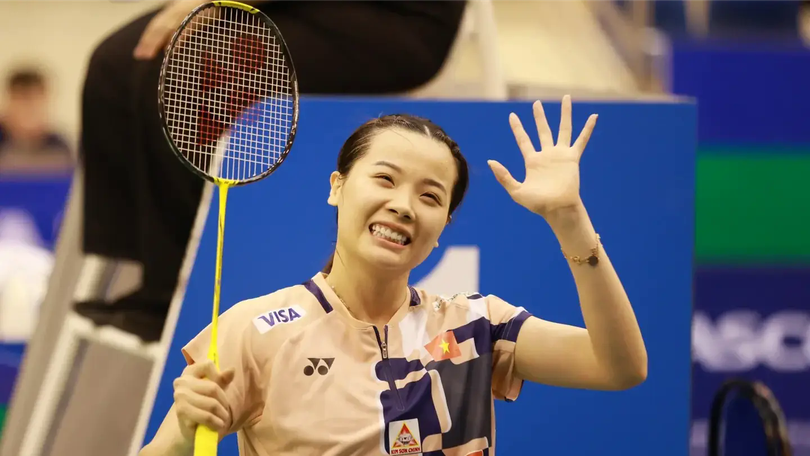 Thùy Linh thắng dễ dàng trận mở màn Vietnam Open 2025